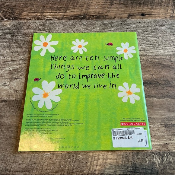 10 Things I Can Do To Help My World by Melanie Walsh Paperback Children’s Book - Picture 3 of 3